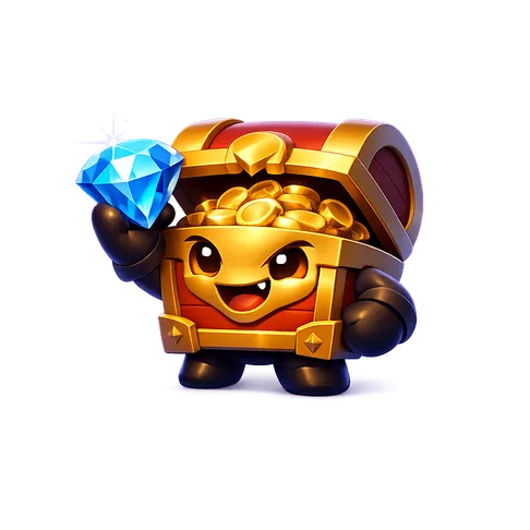 Stylized 3D golden trophy with glowing green accent light on clean dark background for WinWin Casino